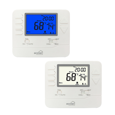 Weekly Programmable ABS 24V Heat Pump Thermostat