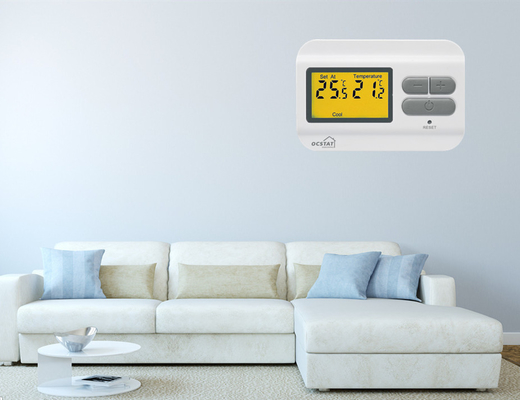 8A LCD Display Non Programmable Wired Room Thermostat