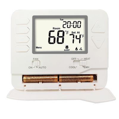 UL Non Programmable 1°C Accuracy HVAC Thermostat 24VAC For Hotel