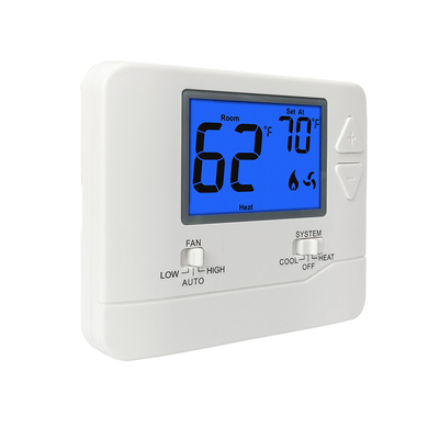 Fireproof ABS Digital Room Thermostat For PTAC System