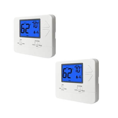 Riseem Household 24V Wired PTAC Heating Room Thermostat Non Programmable