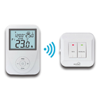 Backlight Wireless 7 Day Programmable Thermostat 6 Time / Temp Per Day