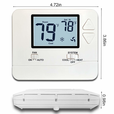 PTAC Wired Thermostat Non Programmable PTAC 2H/1C Heat Pump or 1H/1C Conventional STN731