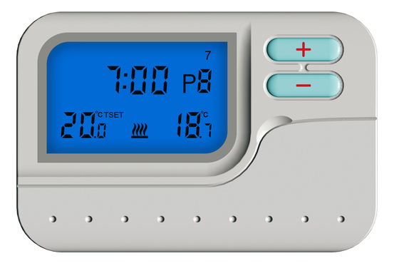 Wall Mounted Wired Digital Room Thermostat 7 Day Programmable 