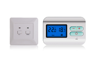 Heat Only Programmable Thermostat , Heat Pump Thermostat With Emergency Heat