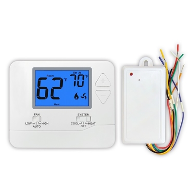Riseem Fireproof ABS Sub - Base Digital Room PTAC Wireless Smart Home Thermostat Heating And Cooling EMC FCC
