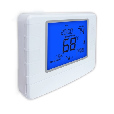 Riseem 24V 5 / 1 / 1 Programmable Electronic Home Thermostat 24 Volt With Temperature Control