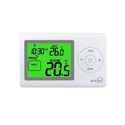Riseem Temperature Controller Heating 7 Day Programmable Thermostat with Heat and Cool Switch