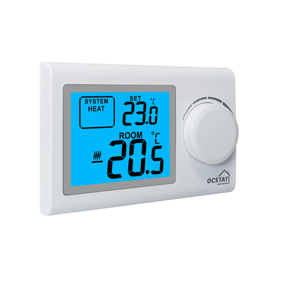 Riseem Temperature Control Boiler Wireless Room Thermostat With LED Indicator Non-programmable
