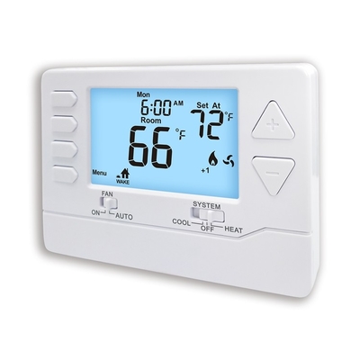 Riseem Air Conditioner Temperature Controller Heating Room HVAC Programmable Thermostat With Battery Multi Stage