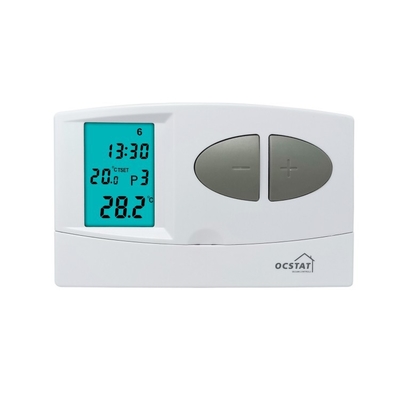 Riseem Omron Relay RF Room Programmable Thermostat , Air Conditioner Room Temperature Control Thermostat