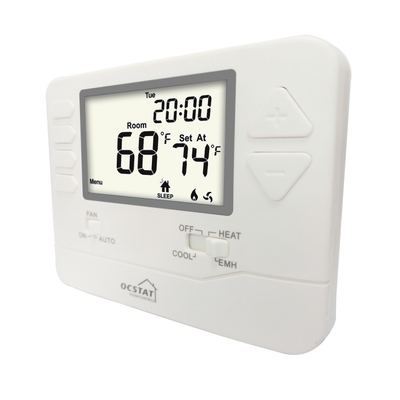 Riseem Omron Relay Heat Pump Thermostat Customizable Color Adjustable Control For Underfloor