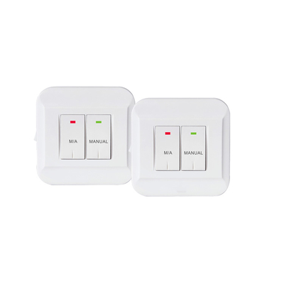 7 Day Programmable Wireless Room Thermostat 4 sq. inch LCD Display Heating and Cooling System