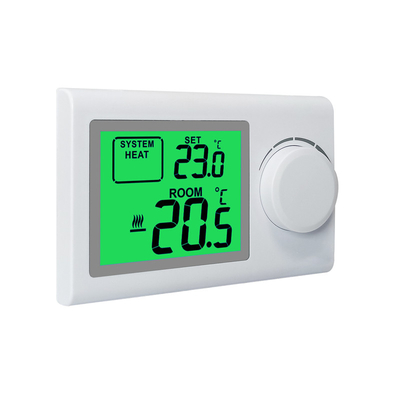 Riseem White Color Non Programmable Thermostat Digital Temperature Controller Heating Smart Thermostat