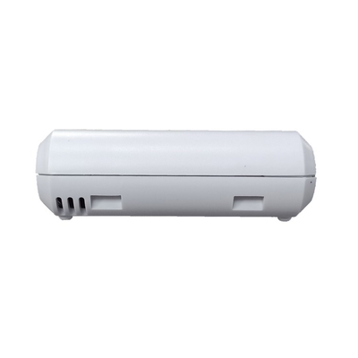 Riseem White ABS Temperature Controller Non Programmable Thermostat Floor Heating Room Thermostat with Battery