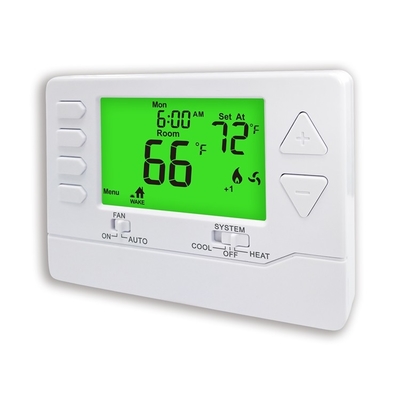 2 Heat / 2 Cool Multi Stage Digital Home Thermostat 24 Volt 5+2 Programmable