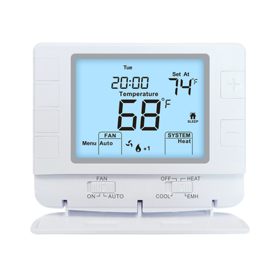 HVAC Air Conditioner Digital Home Thermostat Non Programmable Heat Pump 24 VAC