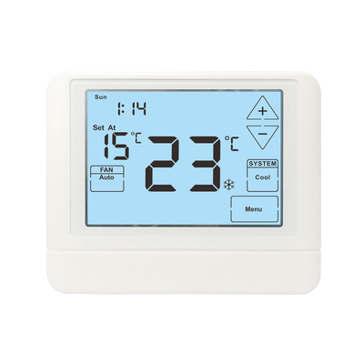 24 Volts Smart Home Thermostat , Electric Room LCD Air Conditioner Thermostat