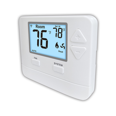 HVAC Heating WIFI LCD ABS Non Programmable Digital Home Thermostat 24V