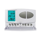 Weekly Programmable Manual Override Mode Digital LCD Display Thermostat