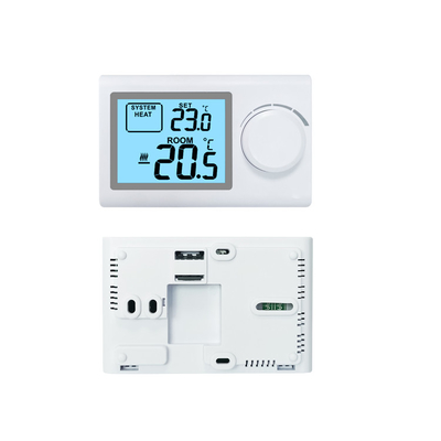 Riseem ABS Shell Non-programmable Heating and Cooling RF Room Thermostat For HVAC System / Gas Boilers Accuracy ±0.5°C
