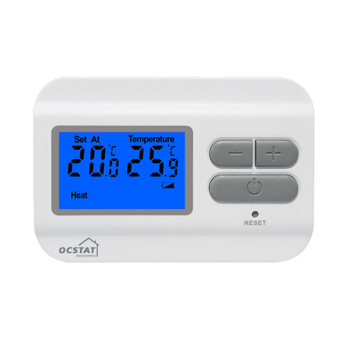 Riseem Digital Household DC 230V ABS  Electronic LCD Display Heating Control Room Non-programmable Thermostat