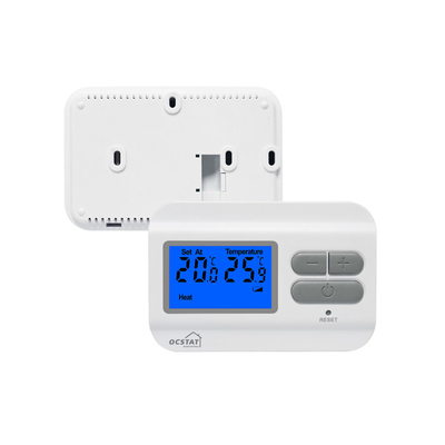 Riseem Digital Household DC 230V ABS  Electronic LCD Display Heating Control Room Non-programmable Thermostat