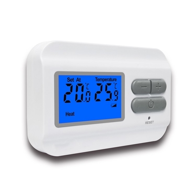 Riseem Digital Household DC 230V ABS  Electronic LCD Display Heating Control Room Non-programmable Thermostat