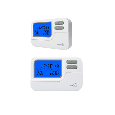 Riseem 230V Wired Boiler Digital Room HVAC Electronic 7 Day Thermostat Programmable 3W