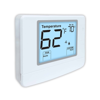 Riseem ABS 1 Heat 1 Cool Non-Programmable Room Air Conditioner Electronic Thermostat 24V For Home