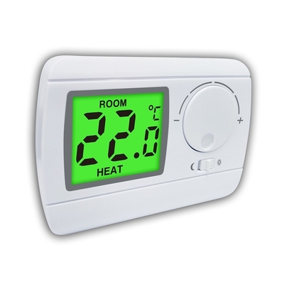 Riseem 230V LCD Digital Display Electronic Home Thermostat Non-Programmable With NTC Sensor
