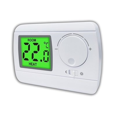 Riseem 230V LCD Digital Display Electronic Home Thermostat Non-Programmable With NTC Sensor