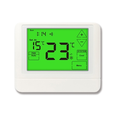 Riseem Alexa 24V ABS Wired Programmable Heating Smart WiFi TUYA Home Thermostat LCD Heat Pump
