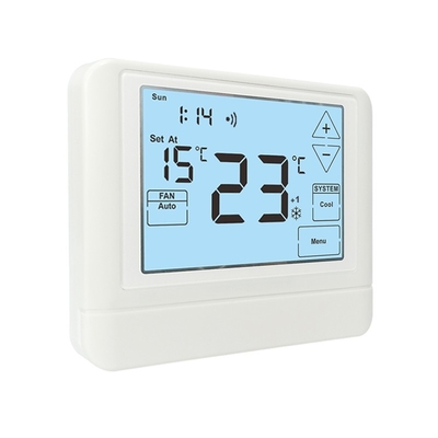 Riseem Alexa 24V ABS Wired Programmable Heating Smart WiFi TUYA Home Thermostat LCD Heat Pump