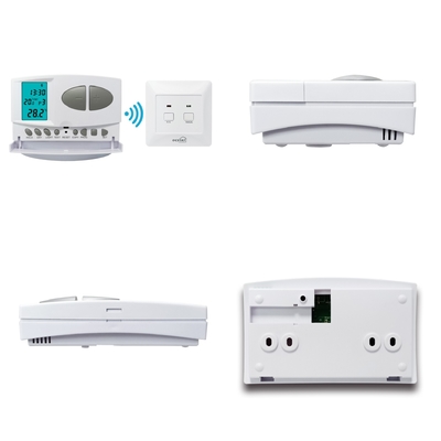 Riseem 868Mhz 7 Day Programmable ABS Boiler Underfloor Heating Wireless Room Thermostat
