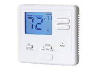 24 Volt Air Conditioning Digital Heating Thermostat Single Stage , Wired Room Thermostat For Gas Central Heating
