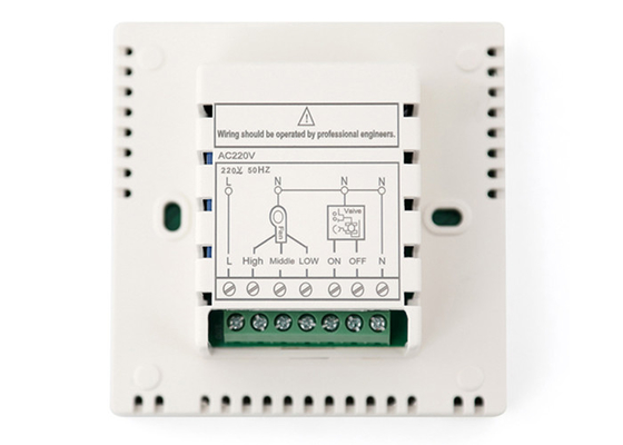 Household LCD Display Digital Fan Coil Thermostat Central Heating Room