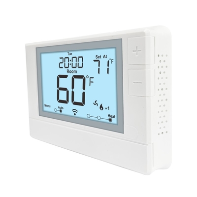 Riseem 24V Non Programmable Room Air Conditioning Heat Pump 2 Heat 1 Cool Thermostat For Home