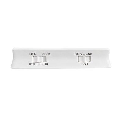 Riseem 24V Non Programmable Room Air Conditioning Heat Pump 2 Heat 1 Cool Thermostat For Home