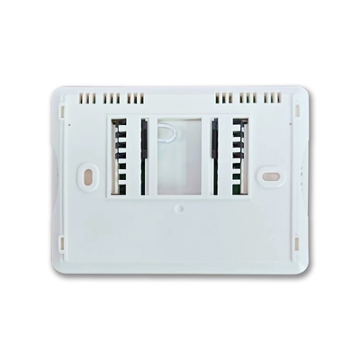 Riseem New Battery White 24V LCD Programmable Electronic Air Conditioner 1 Heat 1 Cool Thermostat For HVAC System