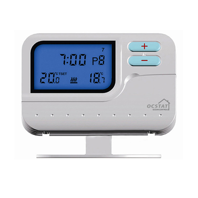 7 Day Programmable Water Heating and Cooling Digital LCD Room Riseem Thermostat Wireless
