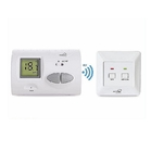 White Digital Air Conditioner Temperature Control Heating Wireless Room Thermostat