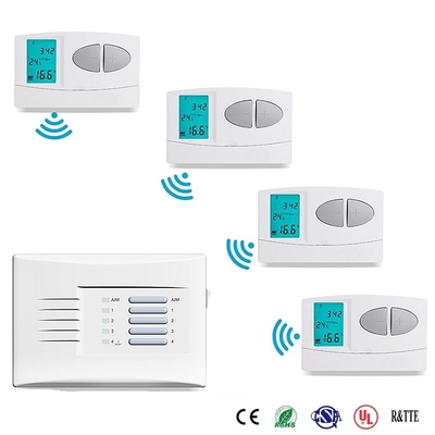 Wireless Weekly Wireless Programmable Room Riseem Thermostat , Wireless House Thermostat