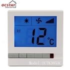 230 VAC White Color Air Conditioner Temperature Control Floor Heating Room Thermostat