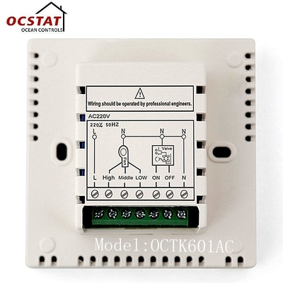 Air Conditioner Controller HVAC Thermostat , Adjustable Floor Heating Thermostat