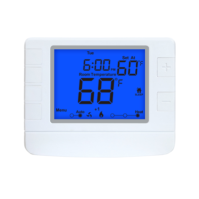 High Temperature Non Programmable Thermostat with Blue Backlight OEM / ODM Needs
