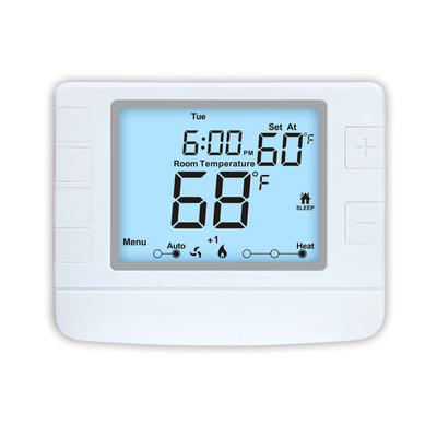 High Temperature Non Programmable Thermostat with Blue Backlight OEM / ODM Needs