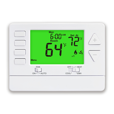 Innovative Control Mode Heating And Cooling Switch Electronic Room Thermostats With 24V Power