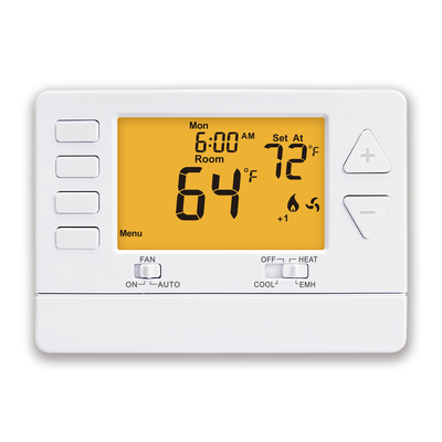 Innovative Control Mode Heating And Cooling Switch Electronic Room Thermostats With 24V Power