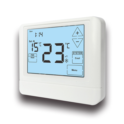 24V  LCD Touch Screen Weekly Programmable Digital Heating Thermostat